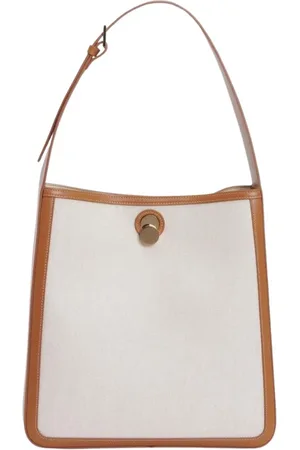 Fabiana Filippi Taske, Dame, Brun, ONE SIZE, Uld, Læder skuldertaske