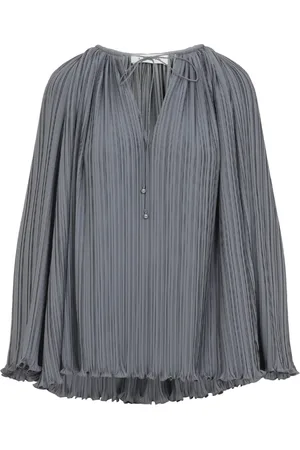 Lanvin Bluser & Skjorter, Dame, Grå, S, Uld, Grå Stilfuld Dametrøje