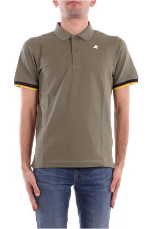 K-Way Top, Herre, Grøn, L, Bomuld, Grøn Polo Skjorte med Frontlogo