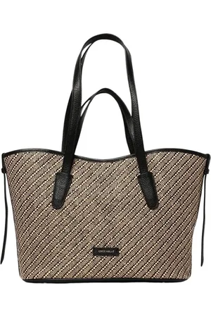 Coccinelle Taske, Dame, Sort, ONE SIZE, Uld, Hvid Skuldertaske med Lynlås