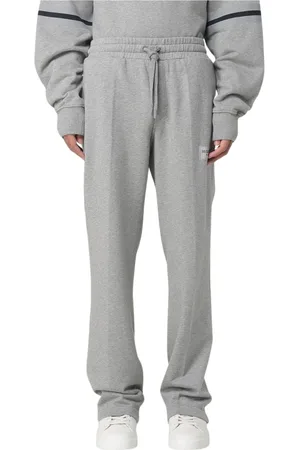 Dolce & Gabbana Bukser, Herre, Grå, L, Elegant Grå Sweatpants