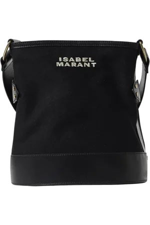 Isabel Marant Taske, Dame, Sort, ONE SIZE, Uld, Sort Canvas Bucket Style Skuldertaske