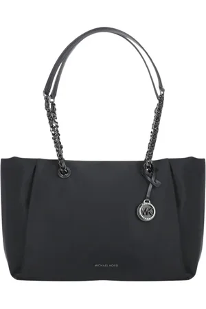 Michael Kors Taske, Dame, Sort, ONE SIZE, Uld, Elegant Chain Tote Taske