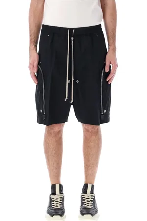 Rick Owens Shorts, Herre, Sort, L, Bomuld, Moderne Bauhaus Bela Stil Sneakers