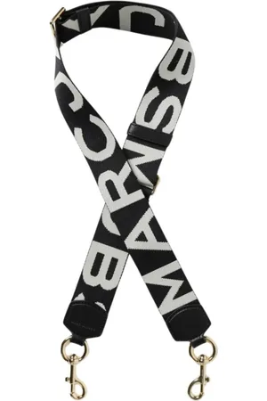 Marc Jacobs Taske, Dame, Sort, ONE SIZE, Uld, Logo Skulder Taske Strop