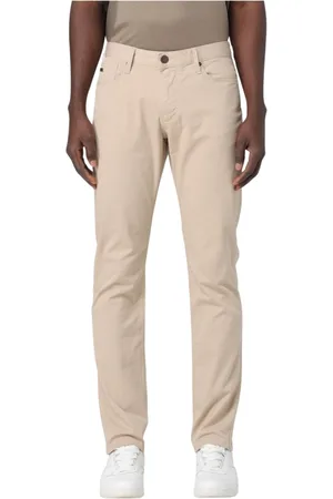 Emporio Armani Bukser, Herre, , W31, Uld, Stilfulde Straight-Leg Bukser