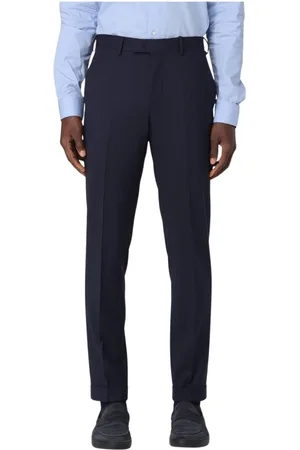 PT Torino Bukser, Herre, Blå, XL, Slim Fit Grå Bukser