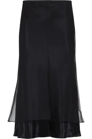 Khaite Nederdel, Dame, Sort, 2XS, Elegant Sort Nederdel