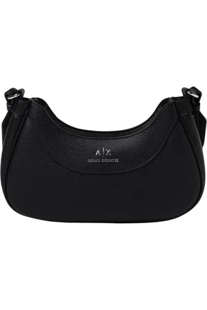 Armani Exchange Taske, Dame, Sort, ONE SIZE, Uld, Klassisk Sort Skuldertaske