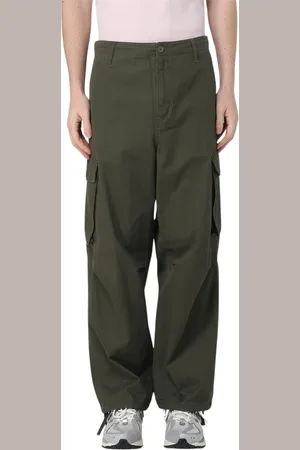 Carhartt Bukser, Herre, Grøn, S, Uld, Cargo Bukser med Flere Lommer