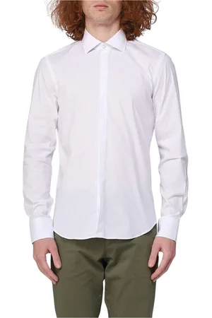 Manuel Ritz Skjorte, Herre, Hvid, 3XL, Bomuld, Hvid Skjorte Klassisk Snit