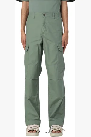 Carhartt Bukser, Herre, Grøn, W31, Bomuld, Grøn Cargo Bukser MultiPocket