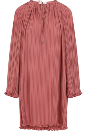 Lanvin Kjole, Dame, Lyserød, M, Polyester, Elegant & Purple Kjole