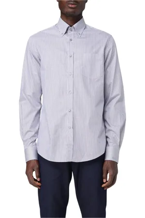 Paul & Shark Skjorte, Herre, Flerfarvet, 5XL, Bomuld, Stribet skjorte, klassisk pasform
