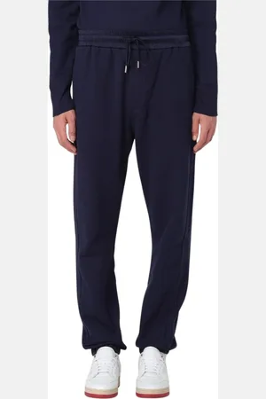 Saint Laurent Bukser, Herre, Blå, L, Blå Klassiske Sweatpants til Mænd