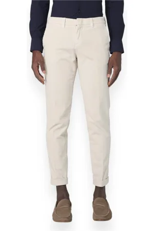 FAY Bukser, Herre, , W36, Bomuld, Velvet Capri Bukser med 500 Striber
