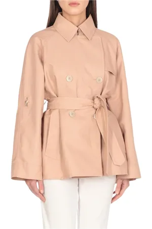 FAY Frakke, Dame, Lyserød, XS, Uld, Elegant Stilfuld Uldfrakke i