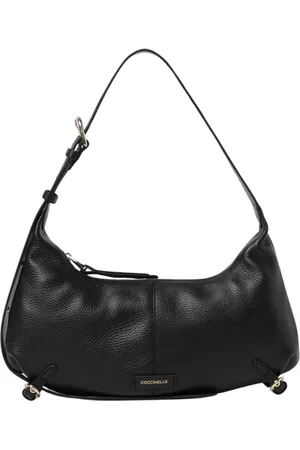 Coccinelle Taske, Dame, Sort, ONE SIZE, Uld, Læder skuldertaske i sort