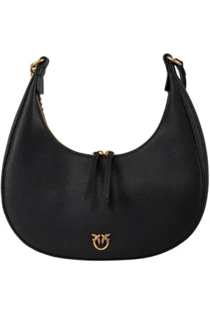 Pinko Taske, Dame, Sort, ONE SIZE, Uld, Dame Taske i Trendy Stil