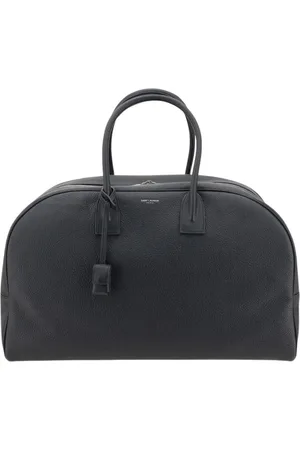 Saint Laurent Taske, unisex, Sort, ONE SIZE, Læder, Klassisk Sort Rejsetaske