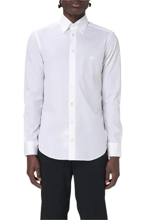 Etro Skjorte, Herre, Hvid, L, Elegant Hvid Skjorte
