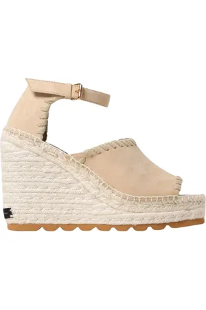 Stella McCartney Sko, Dame, , 41 EU, Elegante Espadrille Kile Sandaler med Spænde