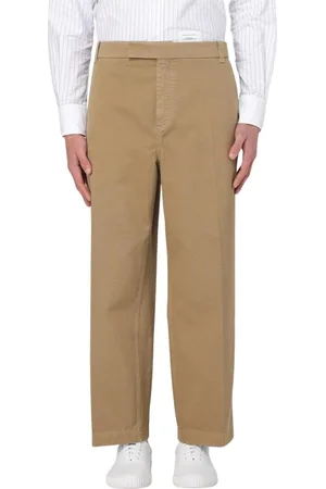 Thom Browne Bukser, Herre, Brun, XL, Bomuld, Afslappede bomuld chino bukser