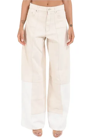 Sportmax Bukser, Dame, , W29, Bomuld, Lavtaljede jeans Eutuania model