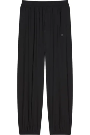 Givenchy Bukser, Herre, Sort, M, Uld, Casual Sort Bukser Stilfuld Alsidig