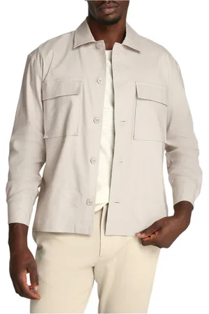 Calvin Klein Jakke, Herre, , 2XL, Elegant langærmet herreskjorte