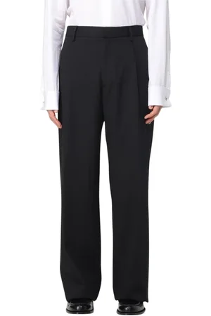 LARDINI Bukser, Herre, Sort, M, Klassisk Stil Brune Bukser