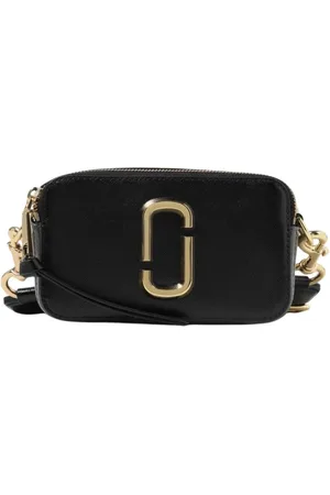Marc Jacobs Taske, Dame, Sort, ONE SIZE, Læder, Kompakt Læder Kamerataske Med Lynlås