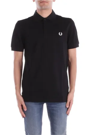 Fred Perry Top, Herre, Sort, L, Bomuld, Sort Polo T-shirts og Polos