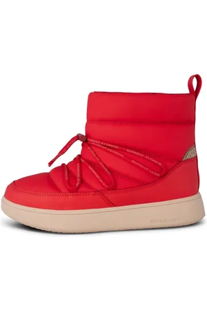 Woden Sko, Dame, Rød, 39 EU, Uld, Isa Lace Waterproof