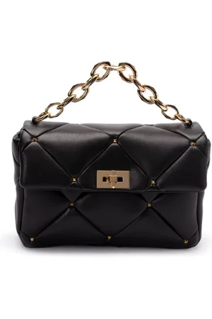 VALENTINO GARAVANI Taske, Dame, Sort, ONE SIZE, Uld, Sort skuldertaske