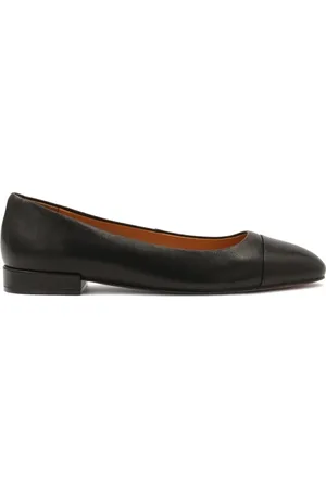 Kazar Sko, Dame, Sort, 36 EU, Læder, Sorte flade pumps