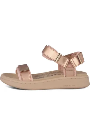 Woden Sko, Dame, Lyserød, 41 EU, Uld, Line Metallic