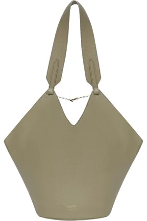 Khaite Taske, Dame, , ONE SIZE, Uld, Elegant Læder Skuldertaske