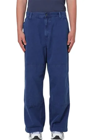 Carhartt Bukser, Herre, Blå, W33, Bomuld, Afslappet pasform malerbukser