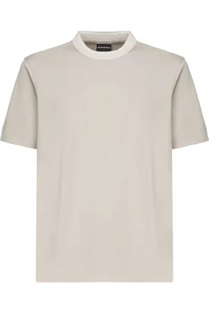 Emporio Armani Top, Herre, , L, Crewneck T-shirts og Polos