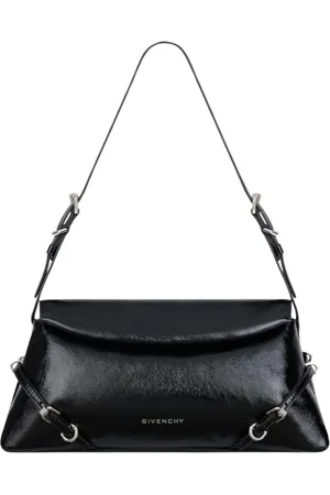 Givenchy Taske, Dame, Sort, ONE SIZE, Uld, Skulder Taske i Patentlæder