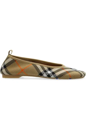 Burberry Sko, Dame, , 38 1/2 EU, Strikket Ballerina Sko