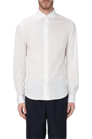 Armani Exchange Skjorte, Herre, , S, Bomuld, Sort Bomuldsskjorte Stilfuld og alsidig