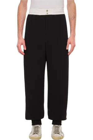Alexander McQueen Bukser, Herre, Sort, S, Sorte Track Pants til Mænd