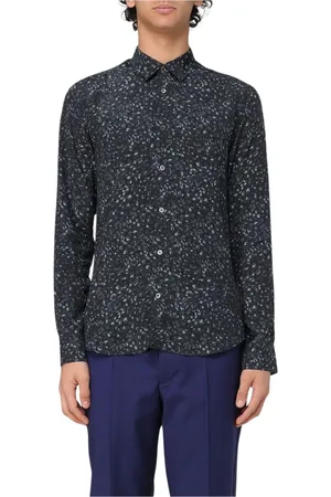 Paul Smith Skjorte, Herre, Blå, M, Dyremønstret skjortekjole