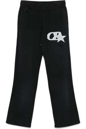 Cole Buxton Bukser, Herre, Sort, S, Uld, Sort Snørelinning Logo Print Shorts