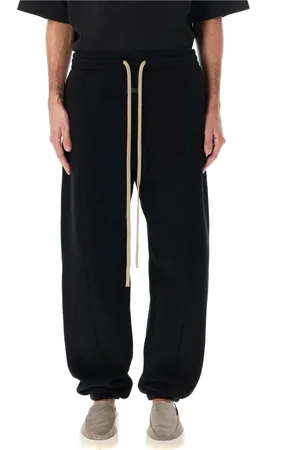 FEAR OF GOD Bukser, Herre, Sort, S, Bomuld, Fleece Sweatpants