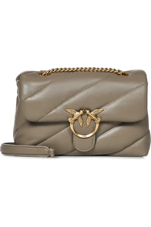 Pinko Taske, Dame, , ONE SIZE, Uld, Skuldertaske med Quilting