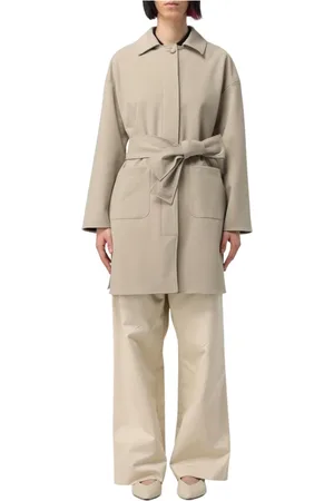 Max Mara Frakke, Dame, , M, Elegant Trench Coat Overcoat