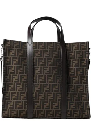 Fendi Taske, Herre, Brun, ONE SIZE, Luksus Shopping Tote Taske